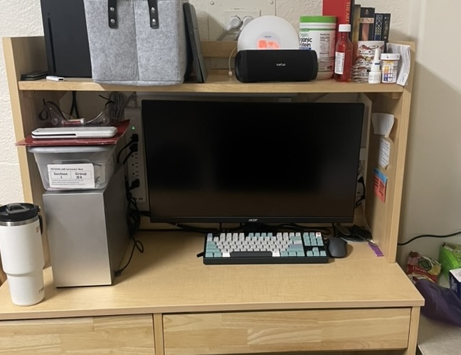 Keyboard in dorm
