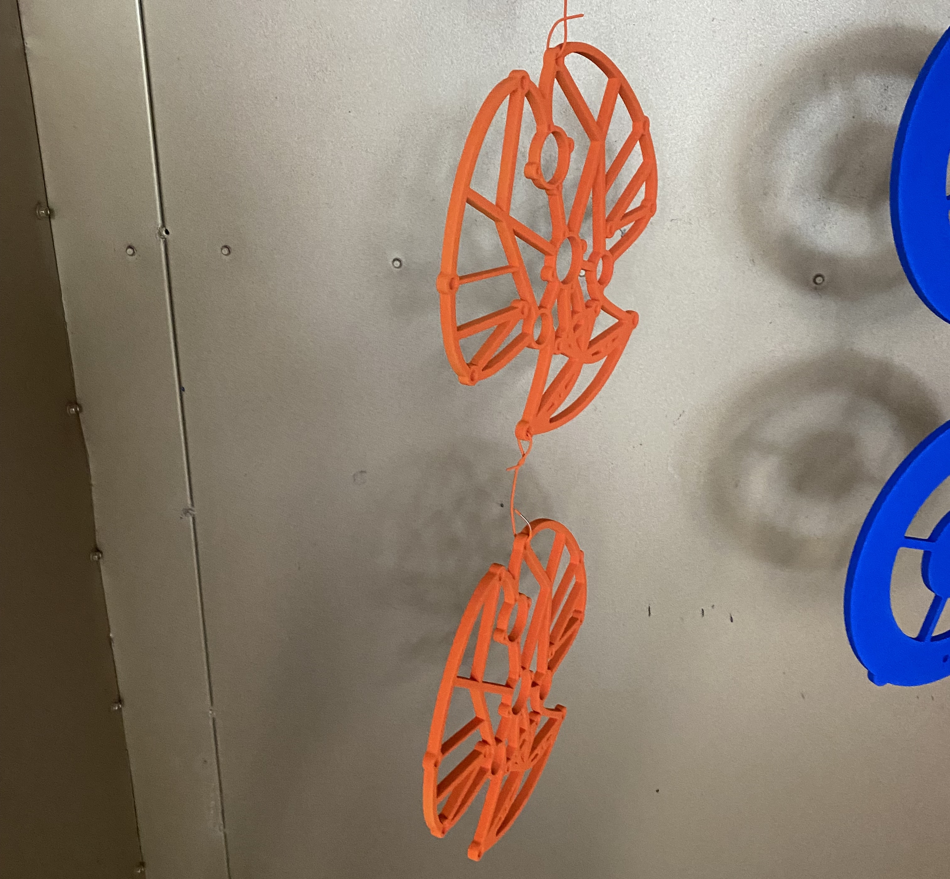 Go kart component in waterjet